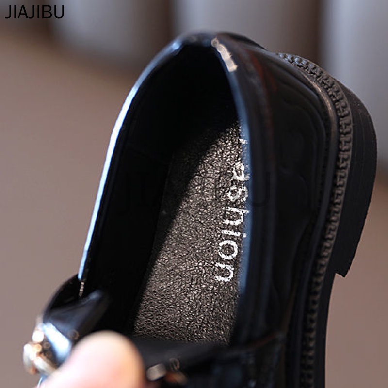 Fashion Kids Shoes Cute Girls Princess Shoes Kids Doll Shoes Lolita Shoe 3-12 Tuổi Giày Da Đế Mềm Phong Cách Anh Quốc Giày Chống Trượt Cho Bé Giày Đồng Phục Học Sinh Tiểu Học Giày Bệt Bé Gái Giày Lười Giày Trẻ Em Tập Đi Giày Trẻ Em Thời Trang Giày Cosplay