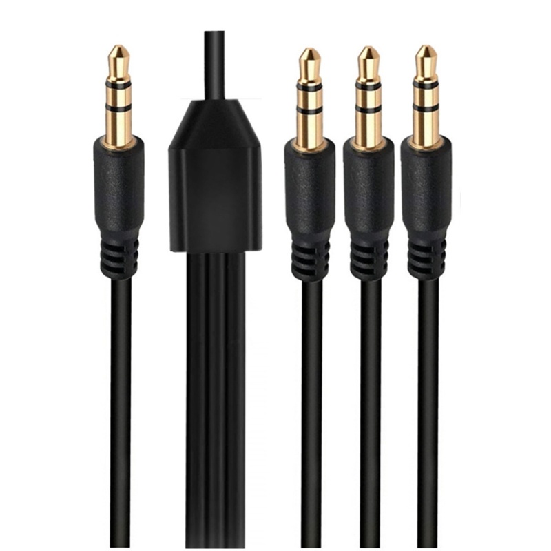 Cáp BTM 3 5mm Bộ chia nam sang nam cho bảng điều khiển trộn đàn Guitar điện