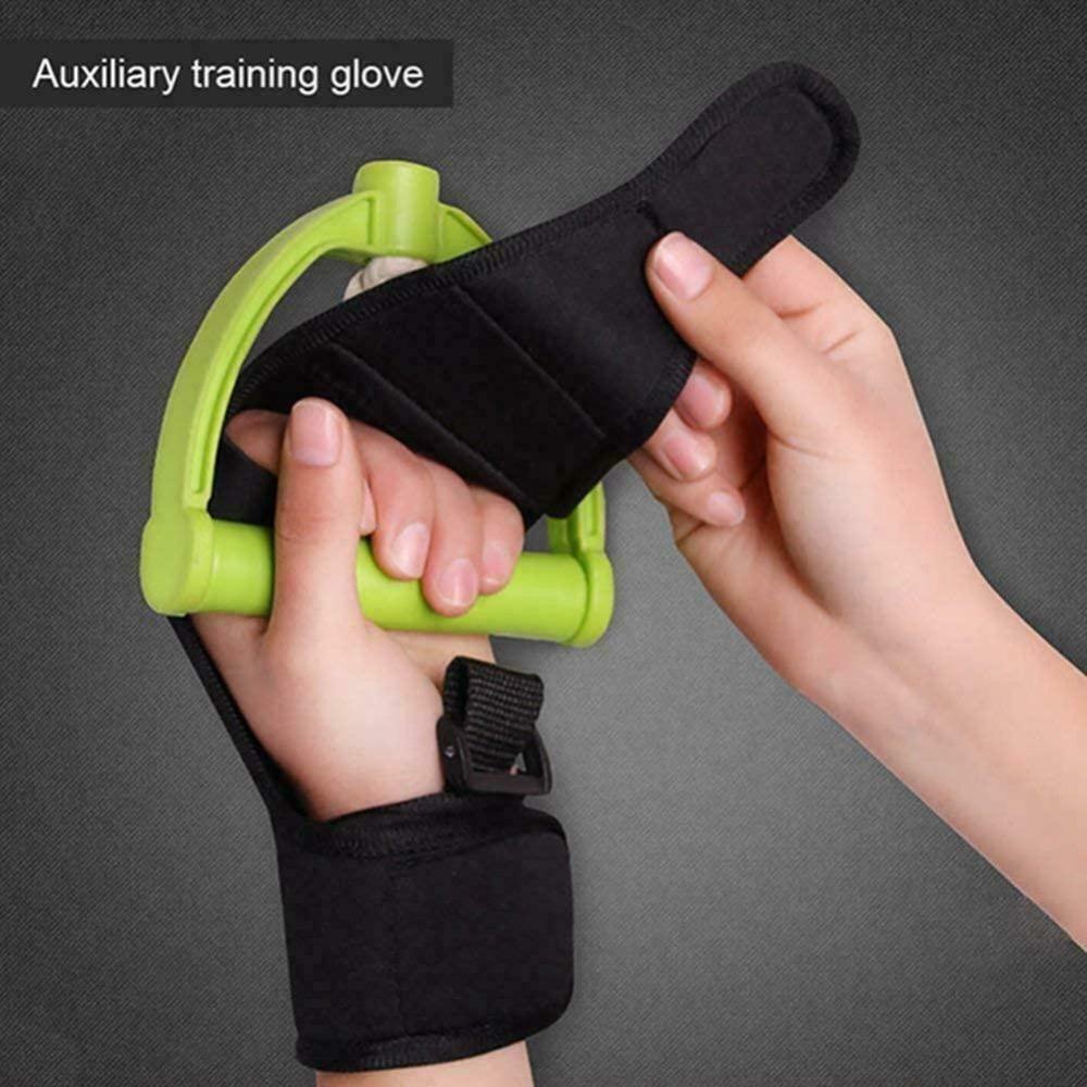 Găng tay phụ trợ HOBBYIN, hỗ trợ phục hồi chức năng ngón tay, tập nắm tay cho người tập luyện, thiết bị tập thể dục cầm nắm