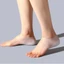 Đệm Gót GỖ, Đế Lót 2-6cm Chiều Cao Đàn Hồi Tăng Đế, Plantar Fasciitis Vô Hình Unisex Gel Gót Miếng Lót