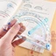 Thước đo góc hoạt động ROLY, Dụng cụ vẽ hình tròn đa chức năng Bevel Protractor, Trình diễn góc hoạt động bằng nhựa sáng tạo Sinh viên