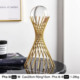 Cặp Hươu tài Lộc pha Lê chéo  Bunnies trang trí nội thất decor kệ tủ quà tặng khai trương Tân gia