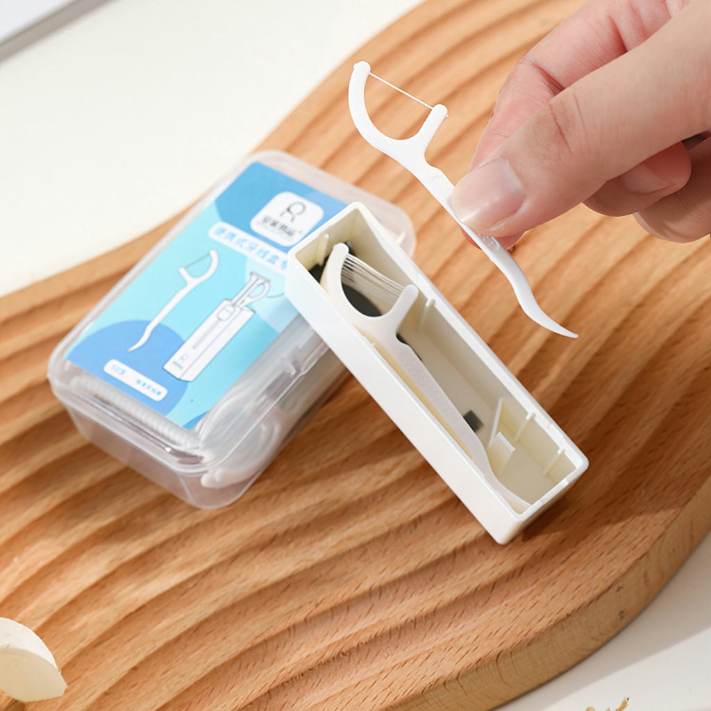 Hộp Đựng Chỉ Nha Khoa Mini Tự Động Cao Cấp,Tăm chỉ nha khoa tiệt trùng