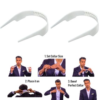 METALWRK Áo Sơ Mi Hỗ Trợ Cổ Shaper, Cổ Áo Có Thể Điều Chỉnh Áo Đứng Cổ Dụng Cụ, Cổ Slick Stays Bundle Kit Áo Sơ Mi Chống Cuộn Cố Định Shaper