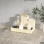 Hộp lưu trữ trang điểm FAVORITEGOODS, Hộp lưu trữ ngăn kéo tích hợp PET, Hộp sắp xếp chia ngăn chống bụi đa chức năng Mỹ phẩm