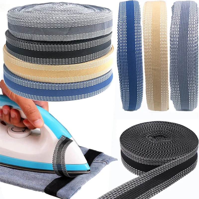 Cuộn Băng Keo Ủi Quần Áo 1-5m Tự Dính Tiện Dụng diy