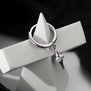 Khuyên tai nam hình ngôi sao chốt bấm tiện lợi cá tính Phụ nữ