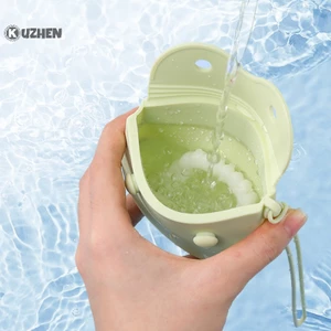 Kuzhen Hộp Silicon Đựng Răng Miệng Bảo Vệ Răng Miệng Cho Thợ Vệ Sinh