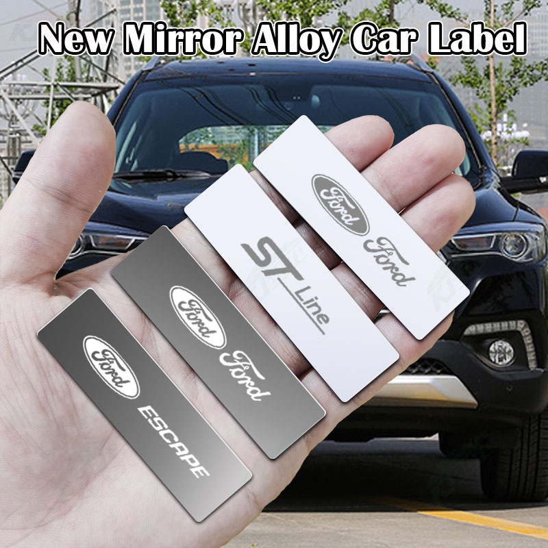 Miếng Dán logo 3d Bằng Kim Loại Trang Trí Xe Hơi ford escape