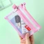 Túi đựng tiền xu nhỏ DWEL, Túi đựng thẻ tín dụng ID xe buýt Nylon hai lớp, Túi đựng tai nghe có dây kéo Ví đựng tiền lưới