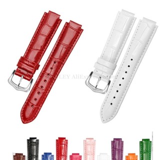 Dây Đeo Đồng Hồ Bằng Da Bò Thật 14mm 16mm 18mm 20mm 22mm Cho Cartier
