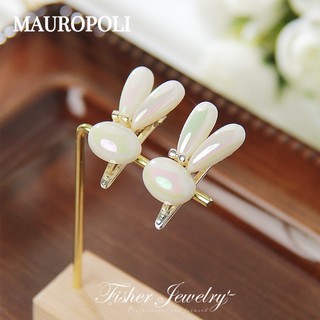 Mauropoli [Sẵn Sàng] Kẹp Tóc Ngọc Trai Thỏ Kẹp Bên Nữ Mũ Đội Đầu Nổ Kẹp Tóc trán Gãy Phụ Kiện Tóc Kẹp Mỏ Vịt Kẹp Tóc