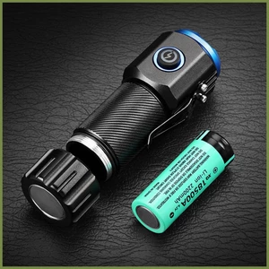 Đèn Pin Ba Mắt Mini Siêu Sáng Chống Thấm Nước 2200mAh Tiện Dụng