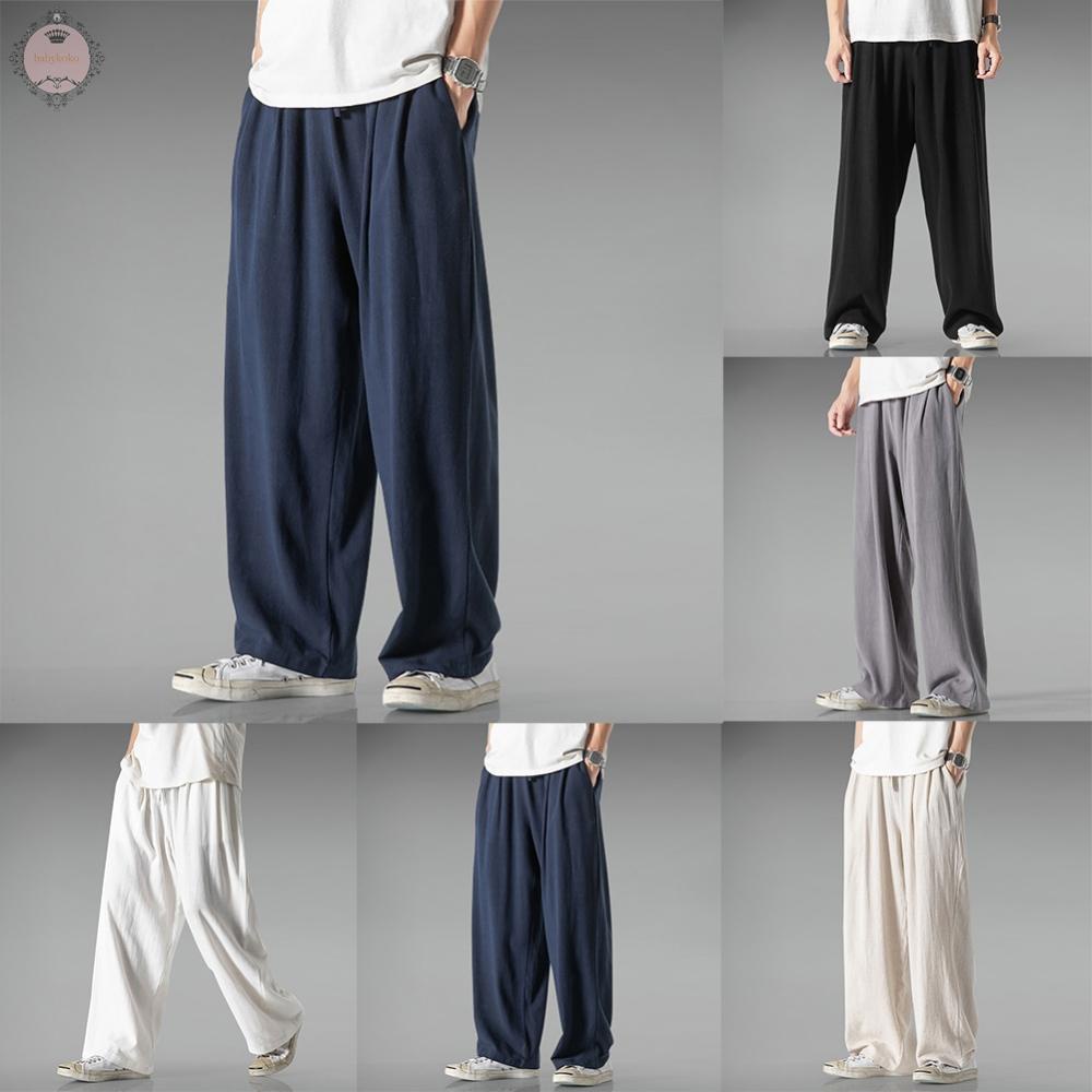 saferido Slim business suit pants men oversize loose straight pants solid color casual embroidery all-match classic trousers four seasons
