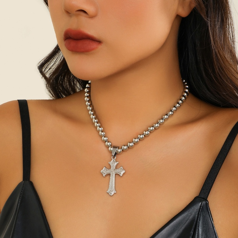 IOR Choker thời trang vintage hạt - Phù hợp cho sự kiện tôn giáo