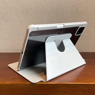 Ốp 360° da PU trong suốt cho Xiaomi Pad 6S Pro 12.4/Pad 5/6 Pro/Pad 10.61/Redmi Pad SE 11 inch, khe cắm bút