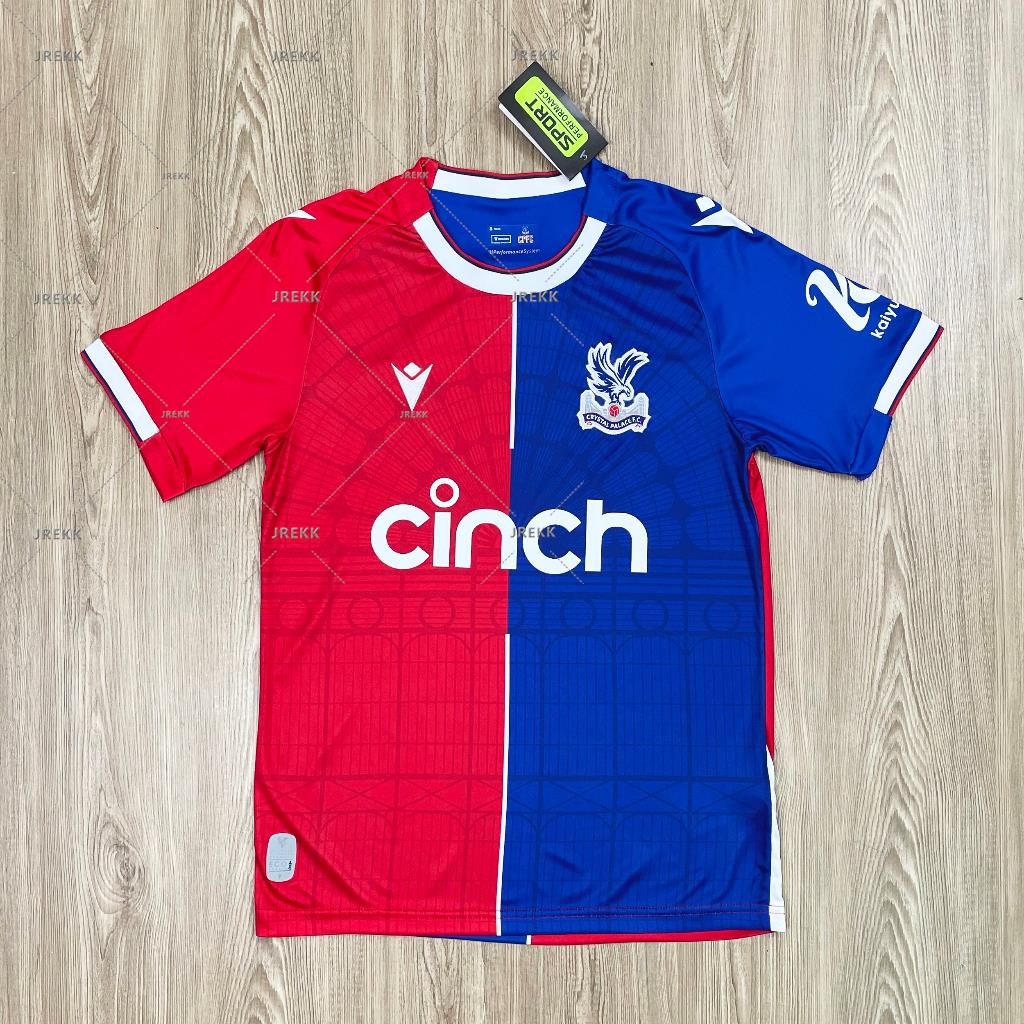 Áo đấu dành cho người lớn Crystal Palace 2023 / 2024 Vải Polyester AAA Fan Grade