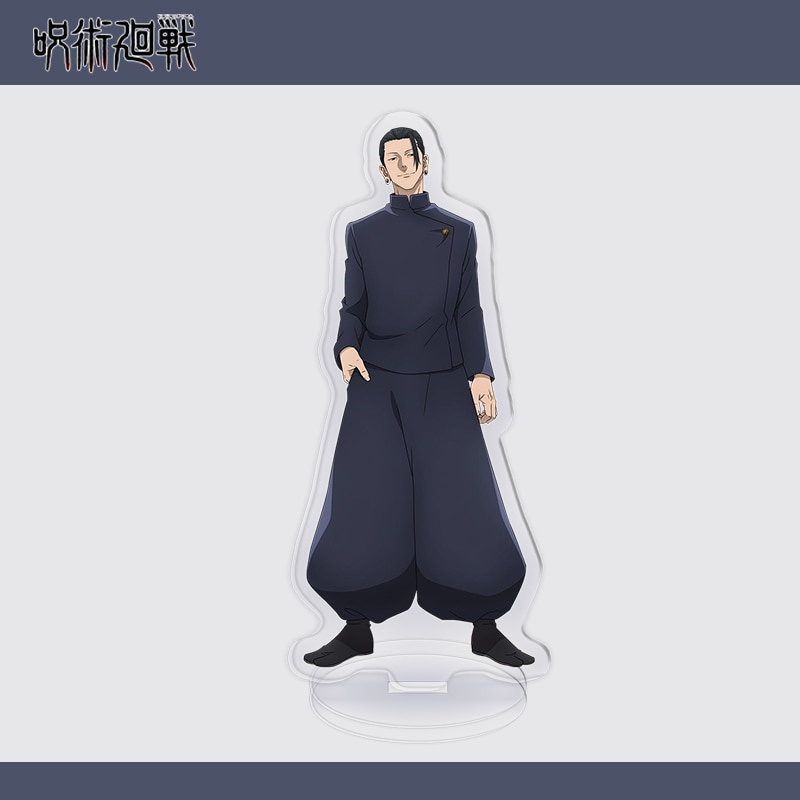 Mô hình Standee Cool Anime Jujutsu Kaisen Gojo Satoru Geto Suguru Inumaki Toge Acrylic in hình nhân vật 2 mặt rõ nét