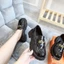 Giày loafer nữ miu da bóng đế độn cao 4cm, moca nữ đế bằng thời trang, giày búp bê nữ miu cực xinh