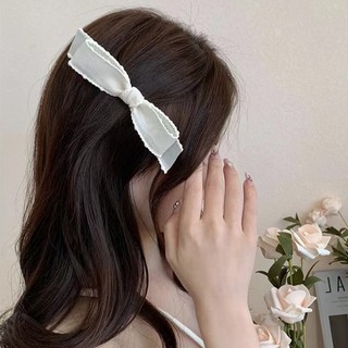 Kẹp Tóc Mái Vòm Thắt Nơ Ba Chiều organza - Phụ Kiện Tóc Mái Ba Chiều Phong Cách ins Cho Nữ / Trẻ Em