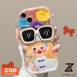 Oppo Reno 13F 5G Reno12 F Reno11 F Reno 11 Reno11 Pro Reno 10 Pro Reno 8T 5G Reno 8T 4G Reno 8Z Reno 7Z Reno8 Reno5 Reno7 Reno6 Cô Gái Dễ Thương Chống Rơi Trái Tim Silicone Ph