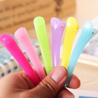 Kẹp Tóc Mỏ Vịt Bằng Nhựa Đơn Giản Thời Trang Cho Nữ