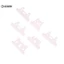 Kuzhen Tông Đơ Cắt Tóc Không Dây Lưỡi Dao Gốm 2 Lỗ Có Thể Thay Thế Cho Máy Cắt shear hot