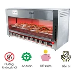 Lò nướng thực phẩm không khói Salamander 10 họng gas NEWSUN (Gía bán chưa bao gồm phí Newsun vận chuyển) — ảnh 1