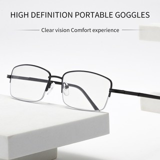 Kính Chống Bức Xạ Photochromic Thời Trang Dành Cho Nam Nữ Vuông Chống Ánh Sáng Xanh Kính Mắt Kim Loại Khung