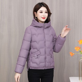 Áo Khoác Phao Đệm Cotton Mỏng Nhẹ Ôm Dáng Thời Trang Mùa Đông Hàn Quốc Hàng Mới 2023