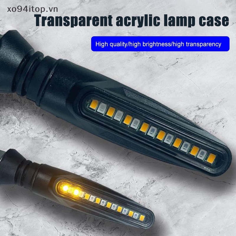 Đèn led báo rẽ 12v siêu sáng Xoitop cho xe máy vn