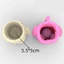 XGB 3D Cô Gái Chậu Hoa Khuôn Silicon Bê Tông Thạch Cao Giá Đỡ Khuôn Pha Lê Nhựa Dính Khuôn DIY Handmade Thủ Công Trang Trí