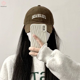 [PCWKKef] Mũ bóng chày Cotton mềm thêu chữ trơn cho nam nữ Hip Hop có thể điều chỉnh Snapback thông thường Mũ che nắng ngoài trời mới