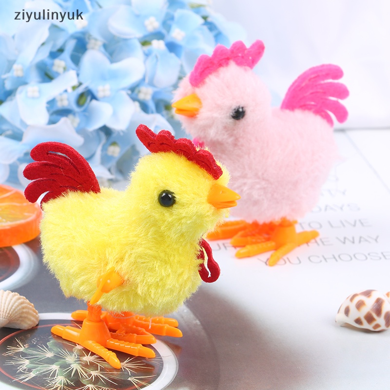 Ziyulinyuk Sang Trọng Gió Lên Gà Trẻ Em Giáo Dục Đồng Hồ Nhảy Đi Bộ Gà Con Đồ Chơi EN