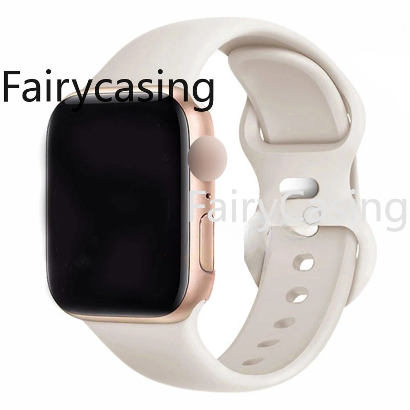 Dây đeo silicon cho Apple Watch Band Ultra 2 49mm Series 1110 9 41mm 45mm 44mm 40mm 42mm 38mm Vòng tay cho iwatch series 11 10 9 8 7 se 3 4 5 6 ban nhạc