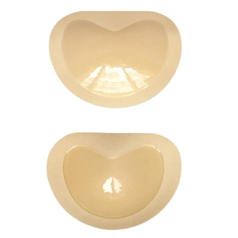 Double Sided Invisible Sticky Bra Inserts Self Adhesive Silicone Push Up Bra Pad