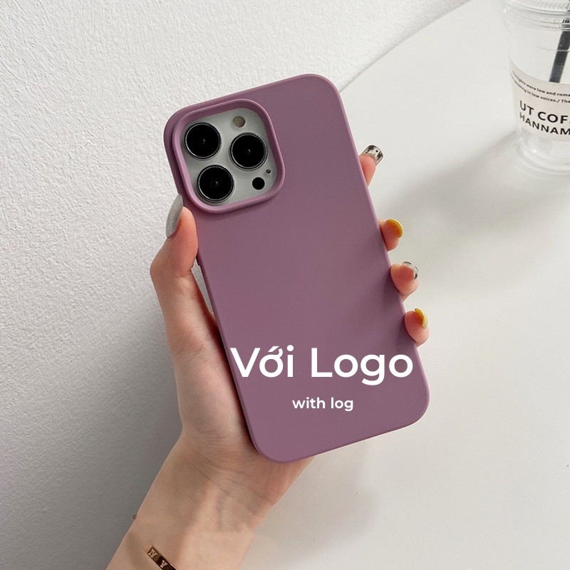 Vỏ điện thoại silicon Lucky Purple toàn diện cho iPhone 17 / 16 / 15 / 14 / 13 / 12 / 11 / Air / Pro Max Xs Max Xr 7P 8P mini Plus 7 8 6SP 6S