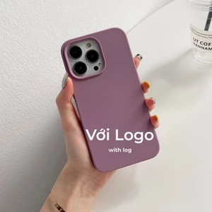 Vỏ điện thoại silicon Lucky Purple toàn diện cho iPhone 17 / 16 / 15 / 14 / 13 / 12 / 11 / Air / Pro Max Xs Max Xr 7P 8P mini Plus 7 8 6SP 6S