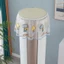 MARGREDY Air Fryer Dust Cover, Vỏ nồi cơm ren phong cách mục vụ, Nồi tròn tinh tế Bảo vệ nồi chiên không khí