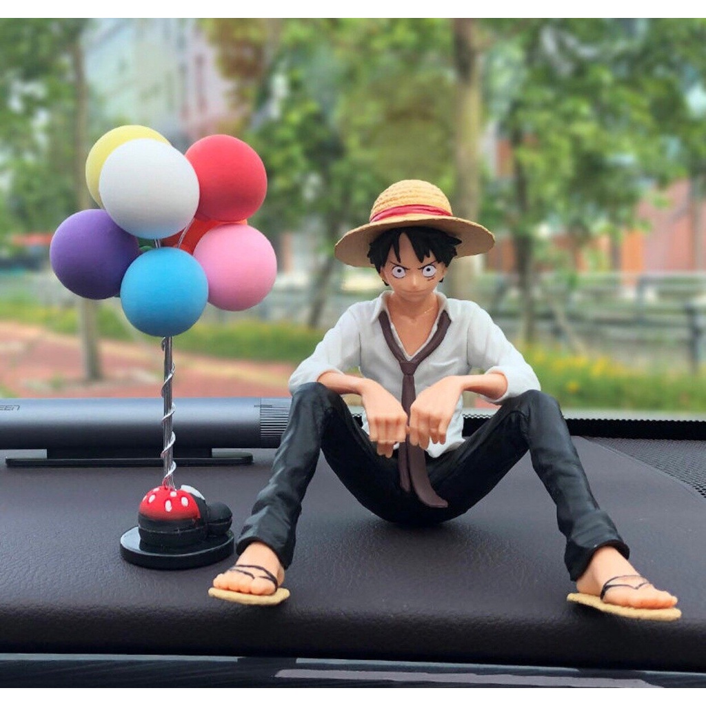 Mô Hình Nhân Vật Luffy Trong Phim Hoạt Hình one piece Trang Trí Xe Hơi