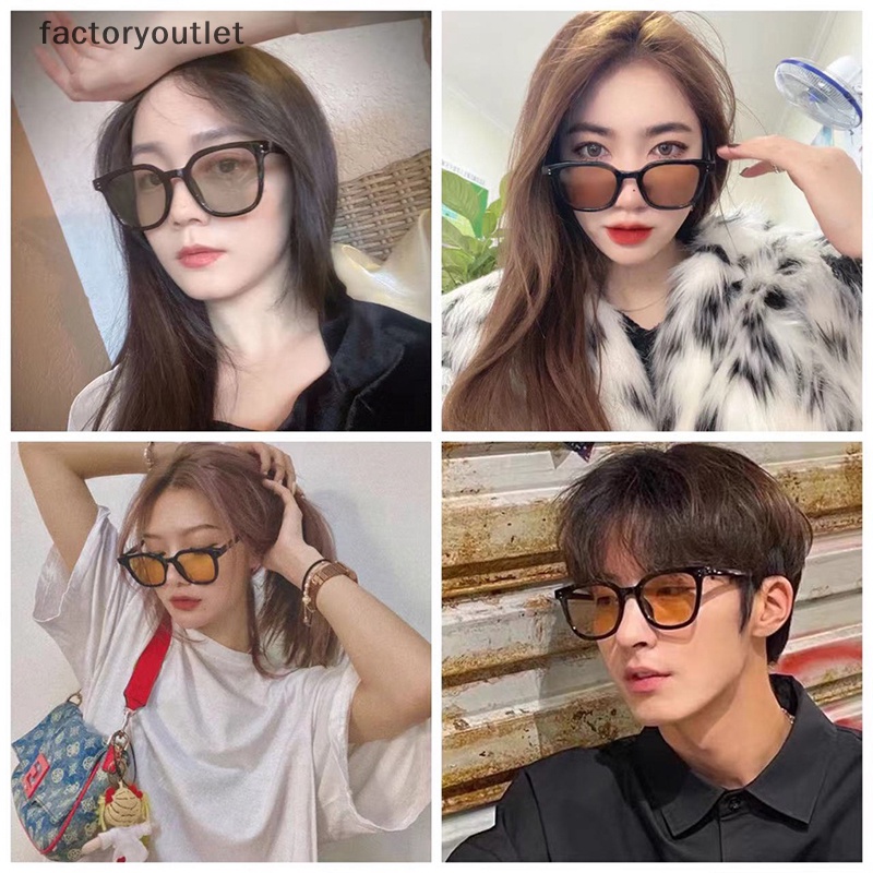 Thời Trang Kính Mát Gọng Vuông Chống Tia uv Phong Cách retro Mới