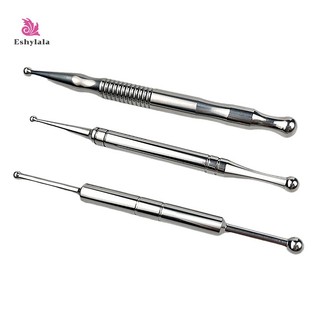Dụng cụ thăm dò điểm châm cứu bằng thép không gỉ Dụng cụ Massage Đầu dò điểm Bút mát xa cho mặt Bút phát hiện huyệt cầm tay [MỚI]