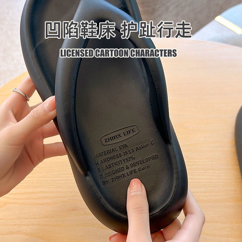 Dép Xỏ Ngón Đế Dày 4CM Dếp đi Cao Mưa Su Dúc Nguyên Khối Mã Chống Trượt Thời Trang Đi Biển 2025 Cho Nữ