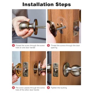 Vít Tay Nắm Cửa Kellnny Sửa Chữa Phần Cứng Đa Năng Cho Tay Cầm Nút Mắt 4mm 50 Gói