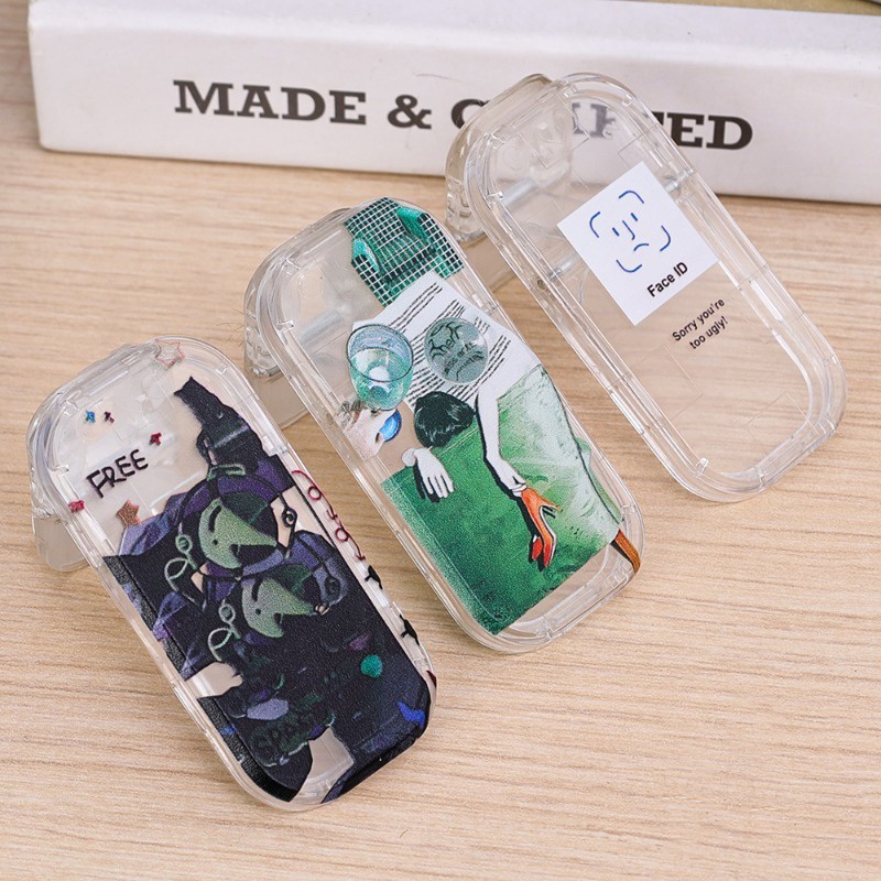 [Faytured] Giá Đỡ Điện Thoại Bằng acrylic Trong Suốt Có Thể Gập Lại