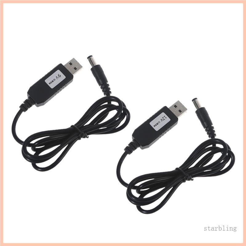 Cáp Chuyển Đổi qc3 0 usb 5 * 2 1mm 9v 12v Cho Máy Lọc Không Khí Xe Hơi