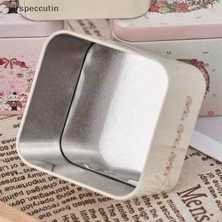 Airspecutin Hộp Kẹo Hoạt Hình Họa Tiết Gấu Niêm Phong Tốt Vintage Phục Sinh Cookie Tins EN