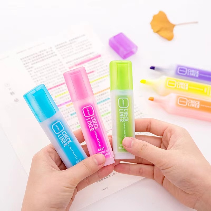 Bút Viết Mực Nhám Màu Sắc Nổi Bật Phong Cách Hàn Quốc