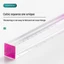 Thước thẳng BEABOUT, Thước khối trong suốt màu Gradient, Dụng cụ vẽ đo Acrylic 20CM chất lượng cao Học sinh