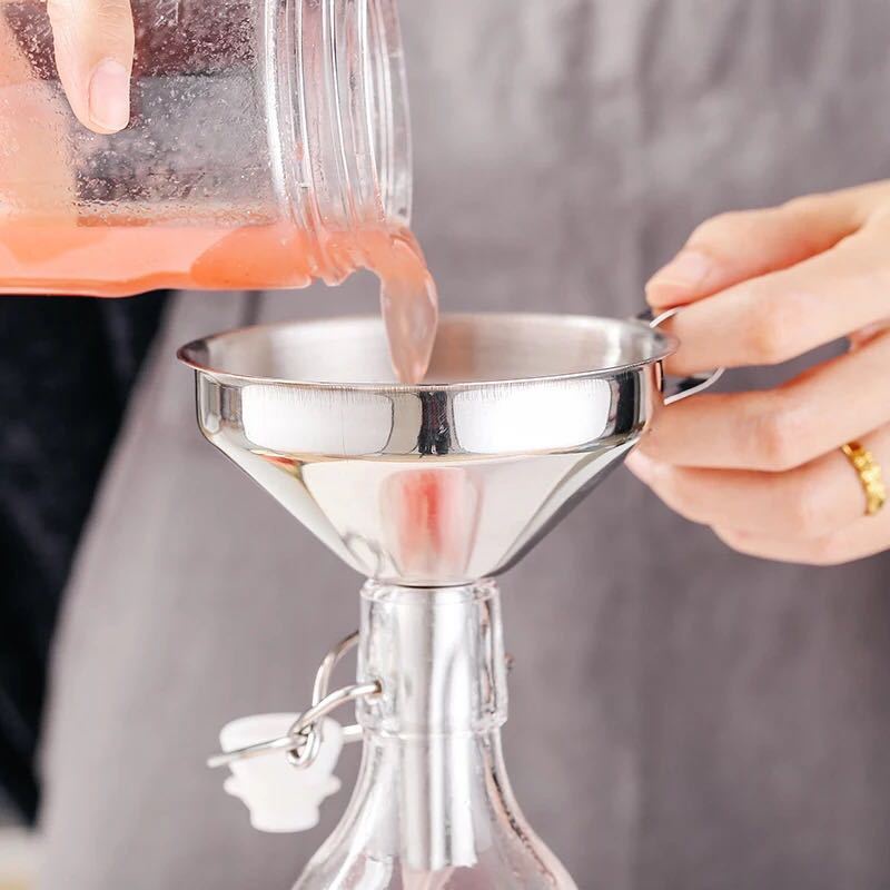 Phễu Rót Rượu Bằng Thép Không Gỉ Tiện Lợi